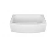 $339 Ovation Curve 60x30 Soaking Tub, LH Drain
