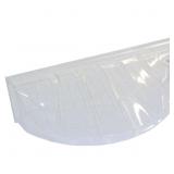 (x2) 44.25"x 44.25"x 18.5" Poly Bubble Window Cove