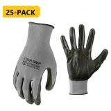 Large Nitrile Coated Gloves with Bucket (25)