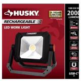 2 Lots of (2) Husky 2000 Lumens Rechargeable LED W