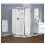 $159 38 in. W x 70.63 in. H Shower Wall Surround