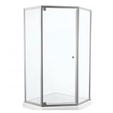 $370 Delta 67.5" H X 26" W Chrome Shower Door