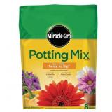 (1 Lot Of 2) Miracle-Gro Potting Mix, 8 Quarts