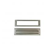 Steel Mail Slot Accessory, Satin Nickel Finish