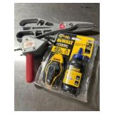 1 Lot: DeWalt Atomic, Malco Snips, TurboShear
