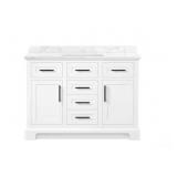 $700 Doveton 48 in. White Bath Vanity