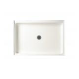 $425 34x42 Solid Surface Center Drain Shower Pan