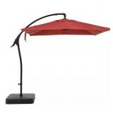 $599 8 ft. Chili Red Cantilever Patio Umbrella