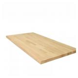 $187 6 ft. L x 25 in. D Alder Butcher Block Top