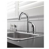 $118 Delta Classic Chrome 1-Handle Kitchen Faucet