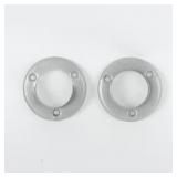 1 Lot of (9) Platinum Metal Pole Sockets
