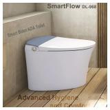 $698 Smart Bidet Toilet, 1000g MaP Warranty