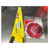 2 Lots of (1) Diablo PCD Blade, (1) Stanley Tradec