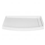 $269 Ovation Curve 60x30 Shower Pan, Right Drain