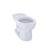 $144 TOTO Eco Drake White Round Std Height Bowl An
