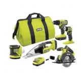 $199 ONE+ 18V Cordless 5-Tool Combo Kit