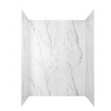 $879 Passage 32x60x72 4-Pc Alcove Wall Marble