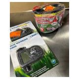 1 Lot of (2) Hose Timers, (1) Pocket Hose Silver