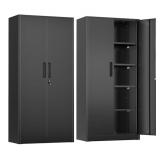 $126 (DAMAGED) Greenvelly Cabinet, 72"x32"x16"