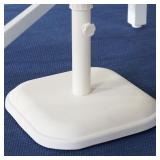 26 lbs. Concrete/Resin Patio Base, White