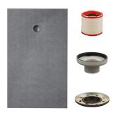 $216 Watershield 36x60 Shower Pan Off-Center