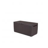 Springwood 80 Gal. Deck Box in Espresso Brown