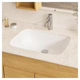 Glacier Bay 22in Ceramic Rectangular Sink