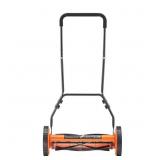 $129 18-In. Push Reel Lawn Mower, 5-Blade Design