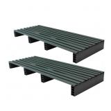 JIFRAM EXTRUSIONS Plastic Pallet (48"x18"x4")