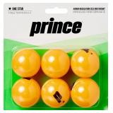 Prince One-Star Orange Table Tennis Balls 6pk