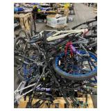 1 Lot (1 Pallet) Assorted Bike Parts.(LOOK AT PICT