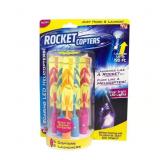 Rocket Copters LED Launching Helicopters 5 pc
