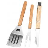 $188 Outdoor BBQ Tool Set Fork Shovel Clamp