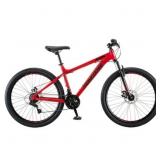 $250 Mongoose Xposure Unisex MTB, Red/Black