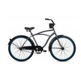 $190 GOOD VIBRATIONS BEACH CRUISER, 26-INCH, RED