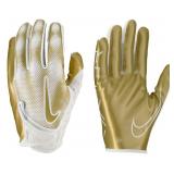 L Nike Vapor Jet Metallic 7.0 Football Gloves