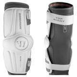 $112 WARRIOR Burn Lacrosse Arm Pads, 2022, White-O
