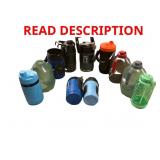 1 Lot of (11) Assorted Sports Jugs
