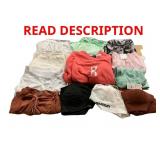 1 Lot of (12) Assorted Women s Large Clothing