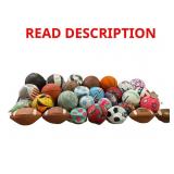 1 Lot of (30) Assorted Sports Balls