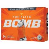 Top Flite 2020 BOMB Golf Balls   24 Pack