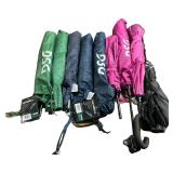 1 Lot of (9) Assorted Chair Umbrellas