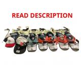 1 Lot of (27) Assorted Visors/Baseball Caps