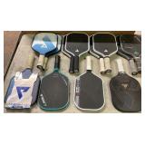 1 Lot of (12) Assorted Joola Pickleball Paddles