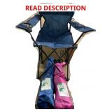 1 Lot of (3) Assorted DSG Armchairs (Blue/Pink)