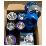 1 Lot of (9) Assorted Lights & Fans