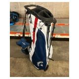 Callaway white and blue golf bag