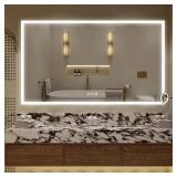 $209 48x28 in. Aluminum LED Vanity Mirror