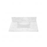 $209 31x22 in. Engineered Stone Vanity Top, White