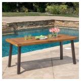 $267 Della 69" Acacia Wood Dining Table - Teak